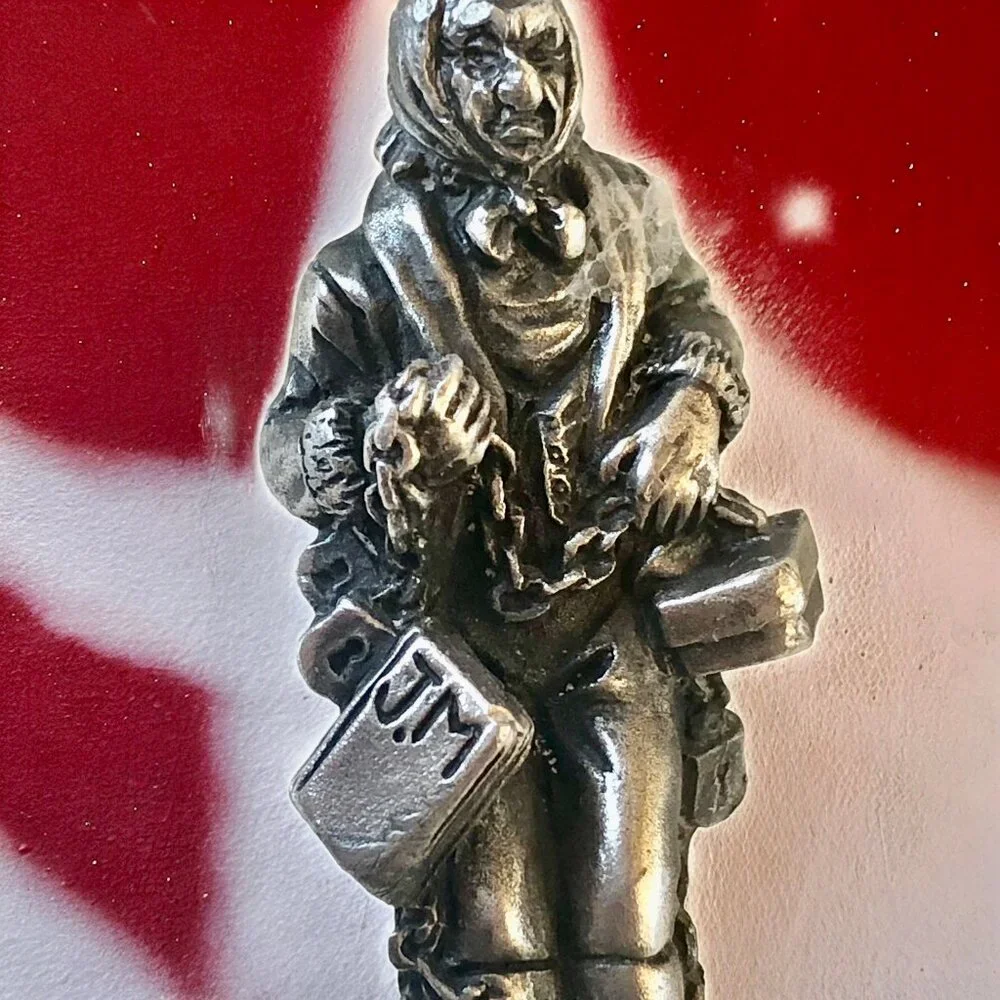 Reed & Barton Vintage A Christmas Carol Spoon 3rd Edition Marley's Ghost